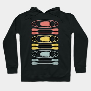 Retro kayaking Hoodie